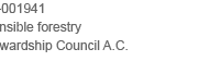 Cert no. SCS-COC-001941 The mark of responsible forestry � 1996 Forest Stewardship Council A.C.